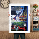 BATTLEMORPH JAGUAR CD Retro GAME INSPIRED THEME Nintendo NES Gaming A4 A3 A2 Or A1 Poster Art 64