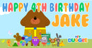 Hey Duggee Children's Birthday Banner Thick
