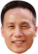 BD Wong SNOOKER Celebrity Face Mask Fancy Dress Cardboard Costume Mask