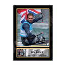 BEN AINSLIE 2 Limited Edition Athletics Signed Print - Athletic