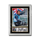 BEN AINSLIE 2 Limited Edition Athletics Signed Print - Athletic