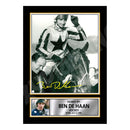 BEN DE HAAN Limited Edition Horse Racer Signed Print - Horse Racing