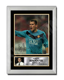 BEN FOSTER (1) Limited Edition Football Player Signed Print - Football