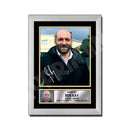 BEN KAY 1 Limited Edition Rugby Player Signed Print - Rugby