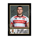 BEN MORGAN 1 Limited Edition Rugby Player Signed Print - Rugby