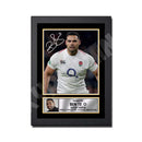 BEN TE_O 2 Limited Edition Rugby Player Signed Print - Rugby