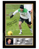 BILLY DODDS 1 Limited Edition Football Player Signed Print - Football