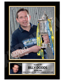 BILLY DODDS 2 Limited Edition Football Player Signed Print - Football