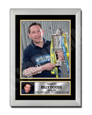 BILLY DODDS 2 Limited Edition Football Player Signed Print - Football