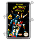 Bill And Teds Excellent Adventure Retro Nintendo NES Game Inspired Fridge Magnet 67