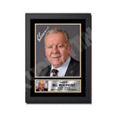 BILL BEAUMONT 2 Limited Edition Rugby Player Signed Print - Rugby