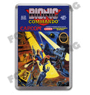 Bionic Commando Retro Nintendo NES Game Inspired Fridge Magnet 68