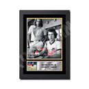 BJORN BORG AND JOHN MCENROE 2 Limited Edition Rugby Player Signed Print - Rugby