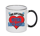 BLACK MUG - This Guy Loves VICTORIA BAKER-HARBER Mug - Celebrity Mug