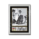 BOBBY MOORE GEOFF HURST MARTIN PETERS 2 Limited Edition Football Player Signed Print - Football