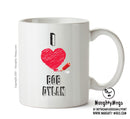 I Love BOB DYLAN Celebrity Mug