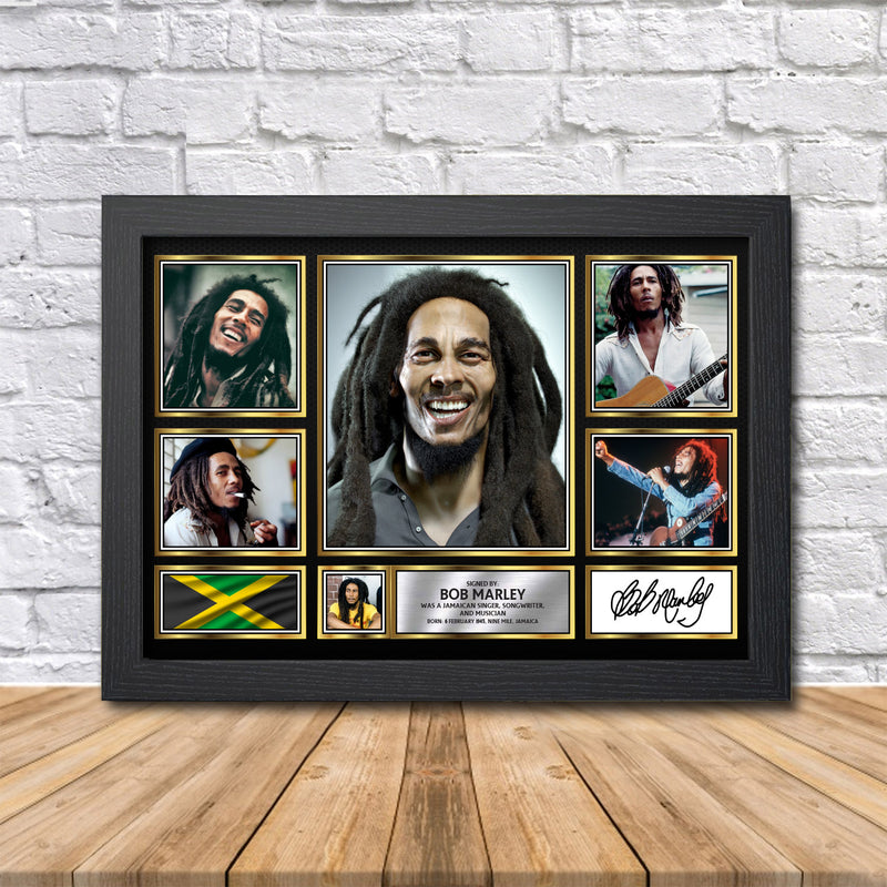 Bob Marley Limited Edition Signed Print 2