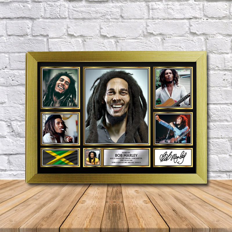 Bob Marley Limited Edition Signed Print 2