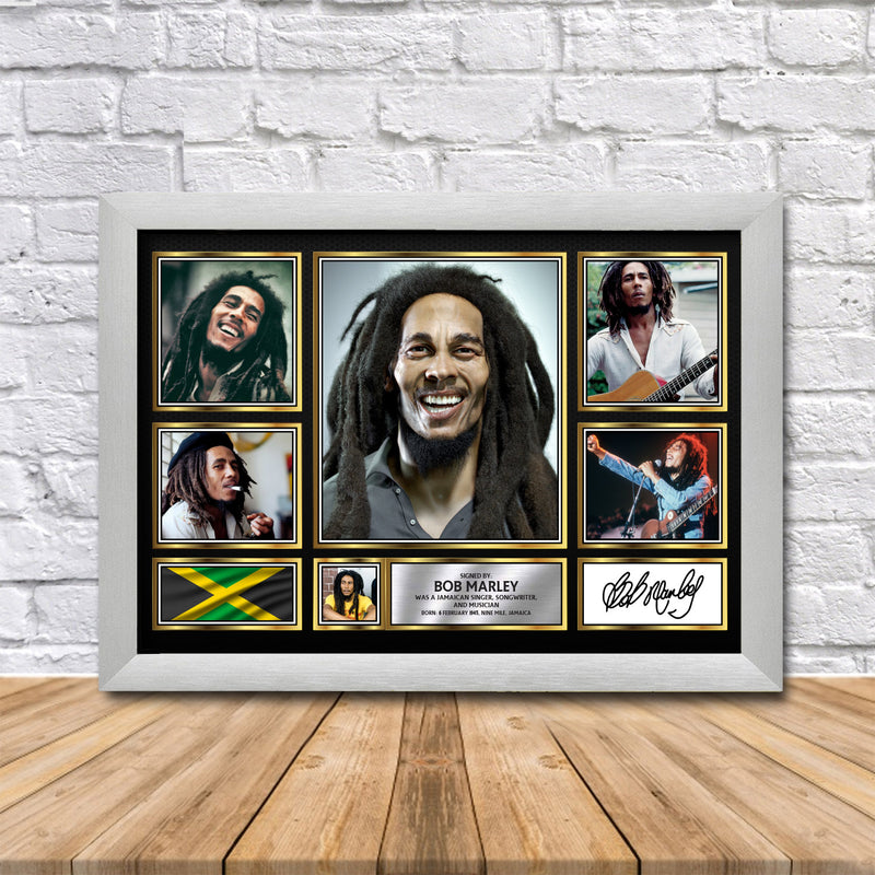 Bob Marley Limited Edition Signed Print 2