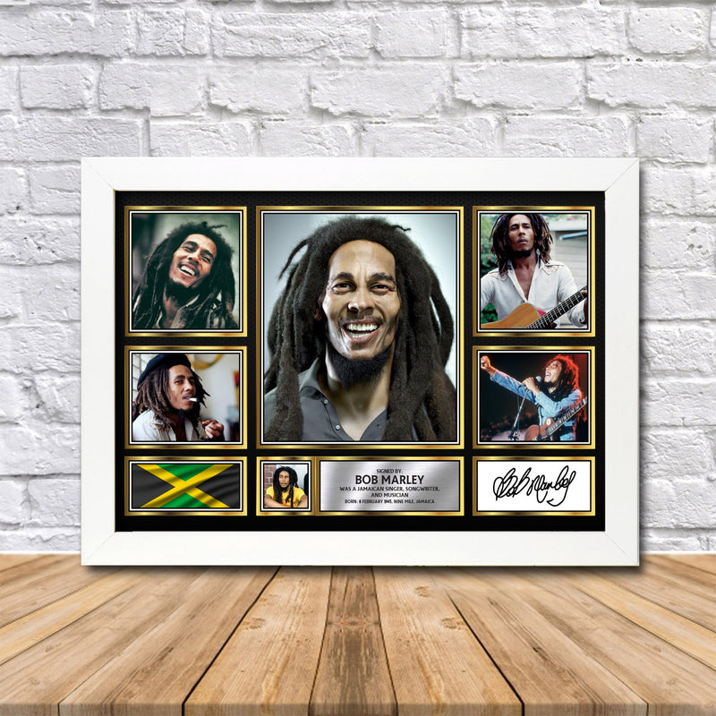 Bob Marley Limited Edition Signed Print 2