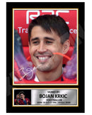 BOJAN KRKIC Limited Edition Football Player Signed Print - Football
