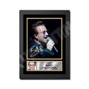 BONO 2 Limited Edition Music Signed Print