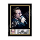 BONO 2 Limited Edition Music Signed Print
