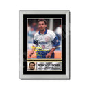 BONTCHO GUENTCHEV (1) Limited Edition Football Player Signed Print - Football