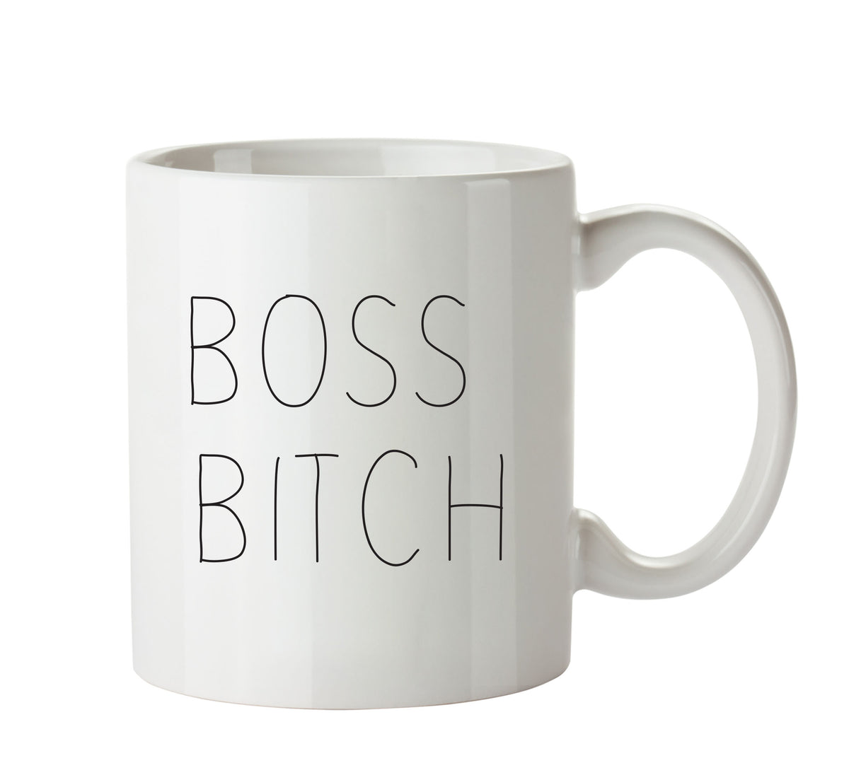BOSS BITCH - Adult Mug – printed mug product image 1