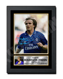 BOUDEWIJN ZENDEN 2 Limited Edition Football Player Signed Print - Football