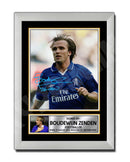 BOUDEWIJN ZENDEN 2 Limited Edition Football Player Signed Print - Football
