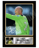 BRAD FRIEDEL 2 Limited Edition Football Player Signed Print - Football