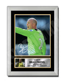 BRAD FRIEDEL 2 Limited Edition Football Player Signed Print - Football