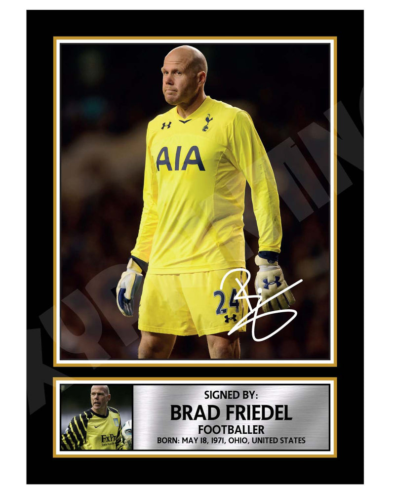 BRAD FRIEDEL (1) Limited Edition Football Player Signed Print - Football