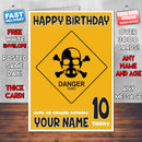BREAKING BAD BM1 THEME INSPIRED Style PERSONALISED Kids Adult FUNNY Birthday Card