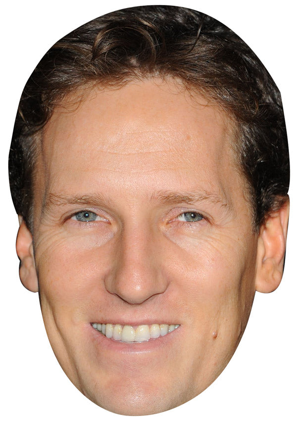 BRENDAN COLE JB - Strictly Come Dancing TV Star Fancy Dress Cardboard Celebrity Party Face Mask