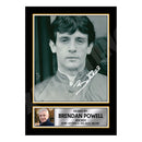 BRENDAN POWELL Limited Edition Horse Racer Signed Print - Horse Racing