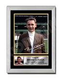 BRIAN CLOUGH Limited Edition Football Player Signed Print - Football
