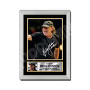 BRIAN JOHNSON 2 Limited Edition Music Signed Print