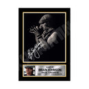 BRIAN JOHNSON (1) Limited Edition Music Signed Print