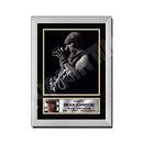 BRIAN JOHNSON (1) Limited Edition Music Signed Print