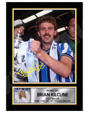 BRIAN KILCLINE Limited Edition Football Player Signed Print - Football