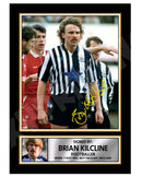 BRIAN KILCLINE 2 Limited Edition Football Player Signed Print - Football