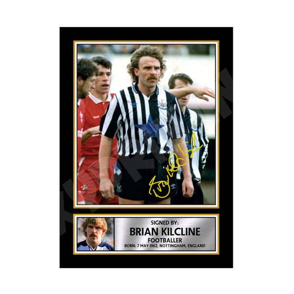 BRIAN KILCLINE 2_1 Football Player Printed Signature Print