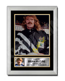 BRIAN KILCLINE (1) Limited Edition Football Player Signed Print - Football