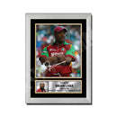 BRIAN LARA 2 Limited Edition Cricketer Signed Print - Cricket Player