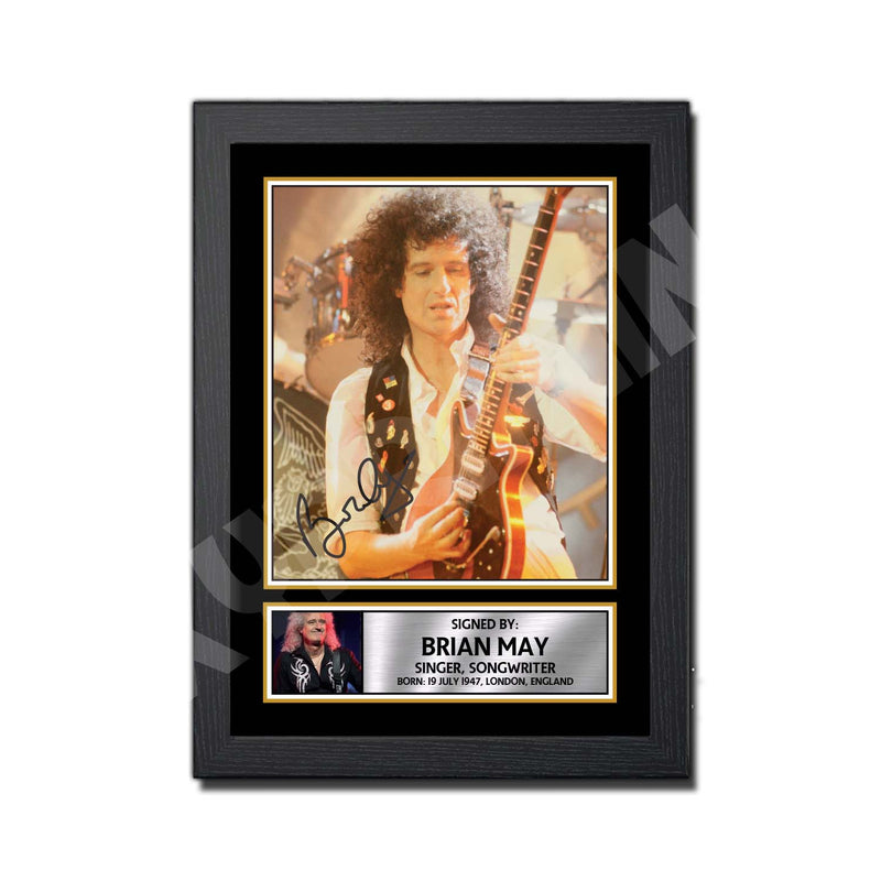 BRIAN MAY (1) Limited Edition Music Signed Print
