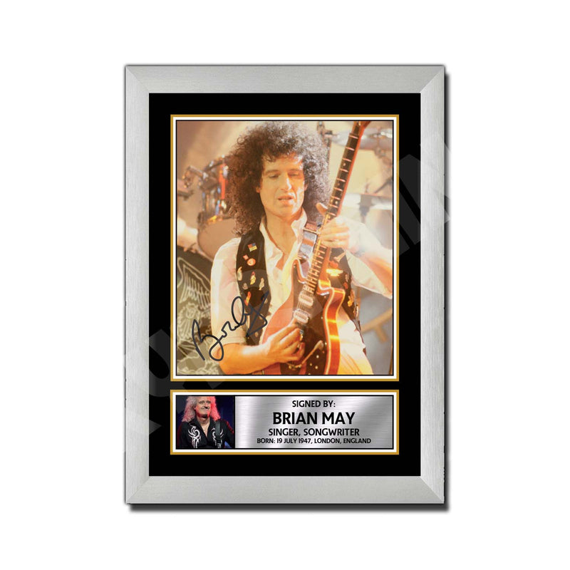 BRIAN MAY (1) Limited Edition Music Signed Print