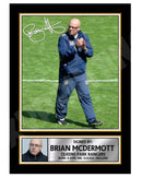 BRIAN McDERMOTT 2 Limited Edition Football Player Signed Print - Football