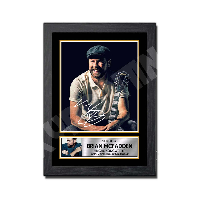 BRIAN McFADDEN (1) Limited Edition Music Signed Print